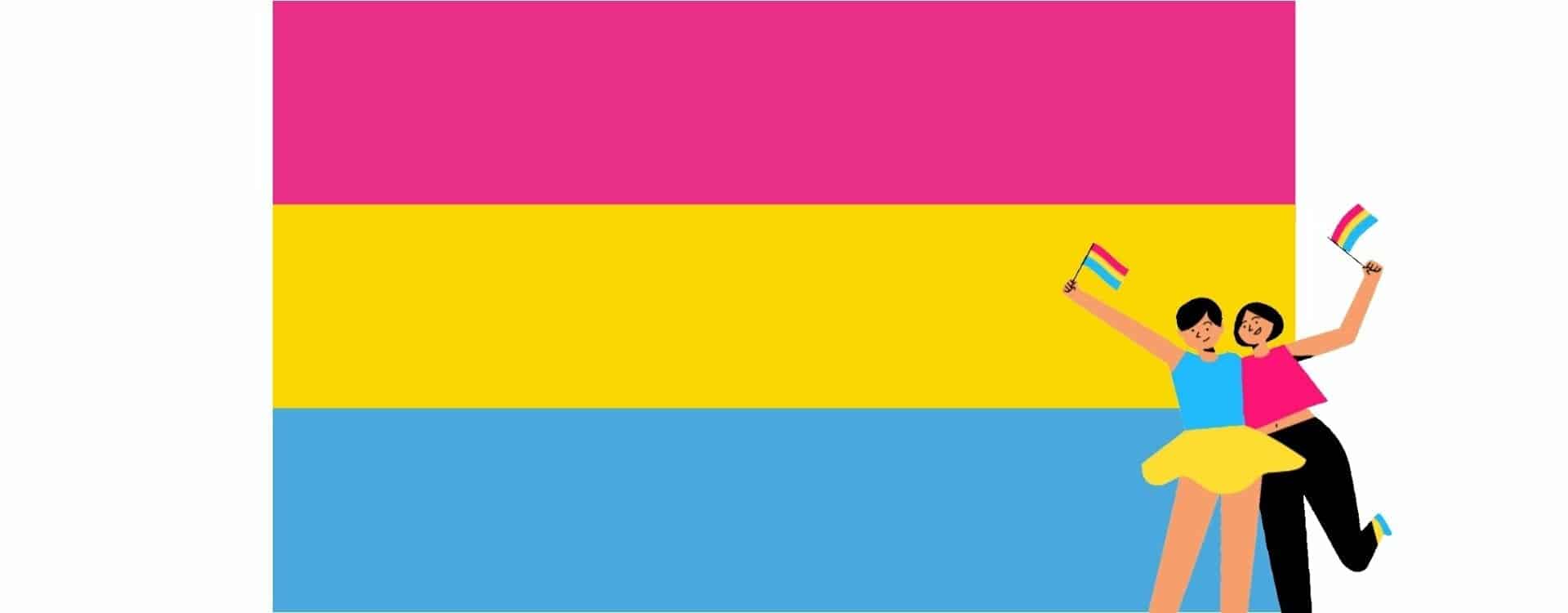 Pansexual - rainbow flag